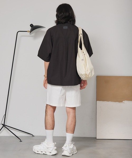 SEN TOKYO(セントーキョー)の「シャツ切替え ドッキングTシャツ(Tシャツ/カットソー・メンズ・ホワイト/ブラック・L/M)」の8枚目の写真