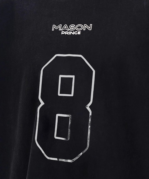 MASONPRINCE ロゴ プリント Ｔシャツ ヴィンテージ ダメージ MASONPRINCE ロゴプリント Tシャツ ヴィンテージ ダメージ 男女
