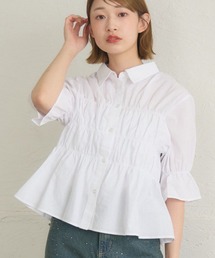 RETRO GIRL | ギャザーSH(シャツ/ブラウス)