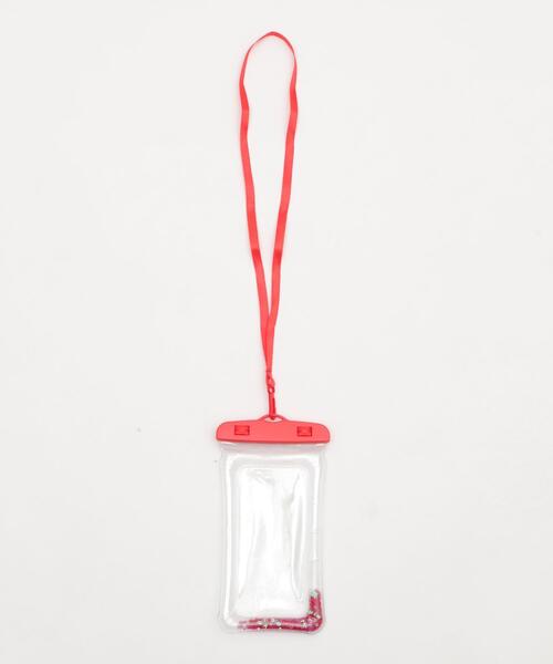 WEGO（ウィゴー）の「WEGO/防滴スマホポーチA（スマホケース/カバー・レディース・ピンク/パープル/グリーン/レッド/ホワイト/イエロー/オレンジ/ブラック・FREE）」の7枚目の写真