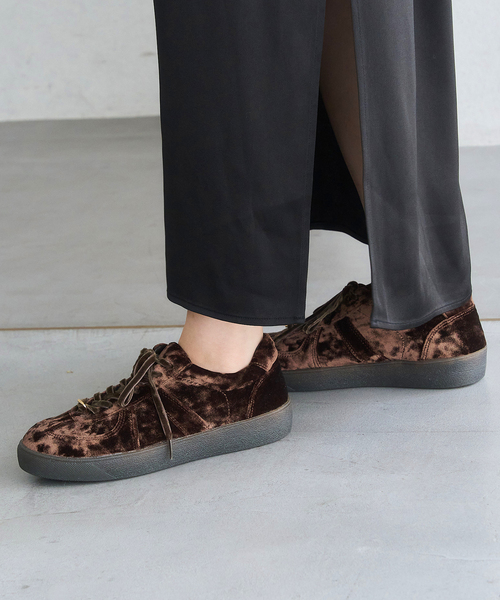 靴 LE TALON LE TALON スニーカー GRISE VIBRAM メリージェーンスニーカー