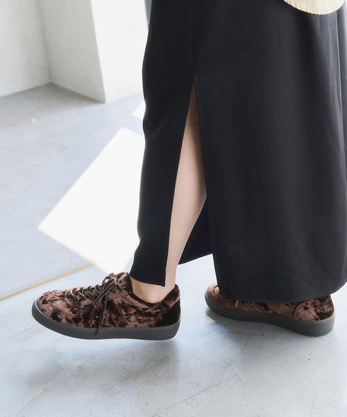 LE TALON（ルタロン）の「Lベルベットスニーカー（スニーカー・レディース・ブラウン系その他/ベージュ/ブルー系その他・22cm/22.5cm/23cm/23.5cm/24cm/24.5cm/25cm）」の13枚目の写真