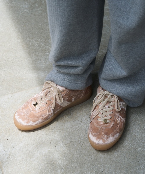 LE TALON（ルタロン）の「Lベルベットスニーカー（スニーカー・レディース・ブラウン系その他/ベージュ/ブルー系その他・22cm/22.5cm/23cm/23.5cm/24cm/24.5cm/25cm）」の22枚目の写真