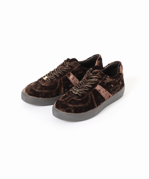 LE TALON（ルタロン）の「Lベルベットスニーカー（スニーカー・レディース・ブラウン系その他/ベージュ/ブルー系その他・22cm/22.5cm/23cm/23.5cm/24cm/24.5cm/25cm）」の6枚目の写真
