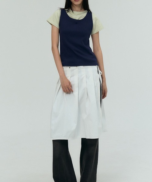 PLACE STUDIO（プレイススタジオ）の「PLACE STUDIO／ピンタックロゴTシャツセット（Tシャツ/カットソー・レディース・ブラック/ライトグレー/ネイビー・FREE）」の16枚目の写真