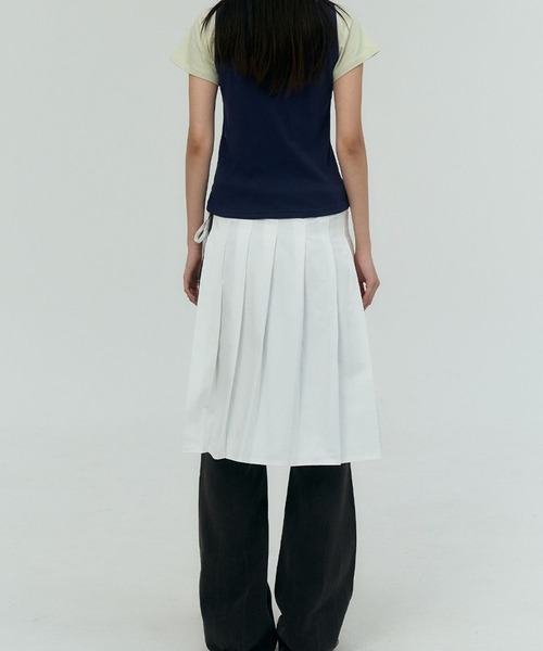 PLACE STUDIO（プレイススタジオ）の「PLACE STUDIO／ピンタックロゴTシャツセット（Tシャツ/カットソー・レディース・ブラック/ライトグレー/ネイビー・FREE）」の19枚目の写真