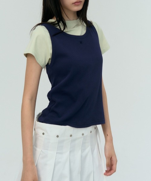 PLACE STUDIO（プレイススタジオ）の「PLACE STUDIO／ピンタックロゴTシャツセット（Tシャツ/カットソー・レディース・ブラック/ライトグレー/ネイビー・FREE）」の21枚目の写真