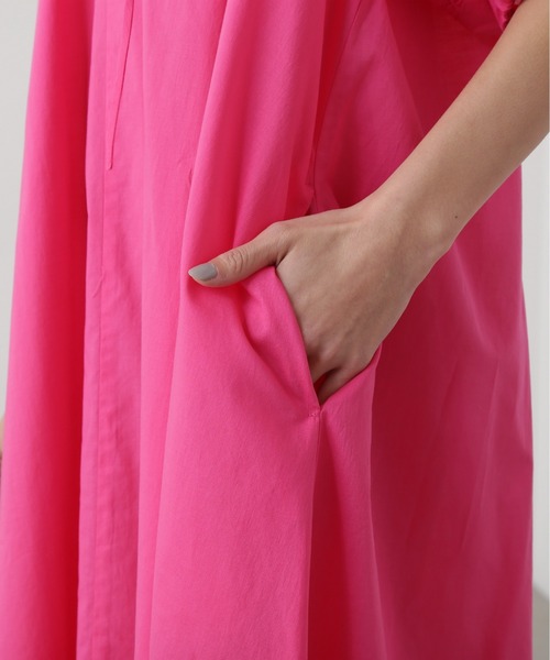 N.(N. Natural Beauty Basic)(エヌエヌナチュラルビューティーベーシック)の「レースコットンワンピース(ワンピース・レディース・ブラック/グリーン/ピンク・MEDIUM)」の13枚目の写真