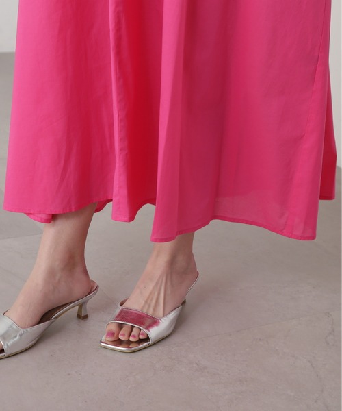 N.(N. Natural Beauty Basic)(エヌエヌナチュラルビューティーベーシック)の「レースコットンワンピース(ワンピース・レディース・ブラック/グリーン/ピンク・MEDIUM)」の12枚目の写真