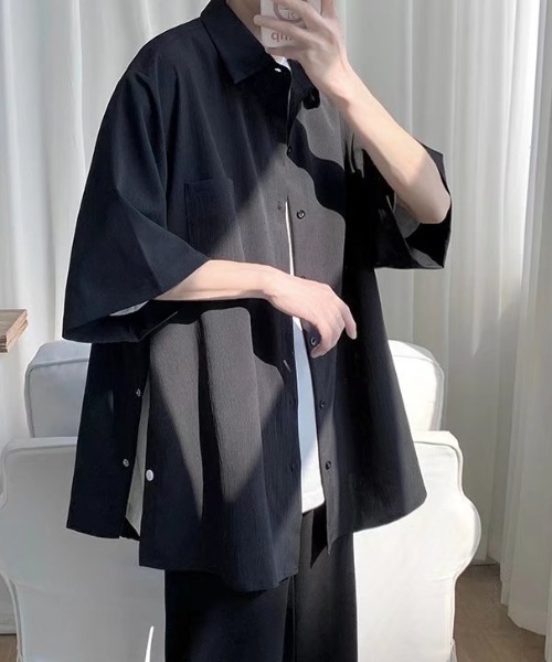REBALANCE（リバランス）の「サイドボタン シャツ（シャツ/ブラウス・メンズ・A/B/C・MEDIUM/LARGE/X-LARGE）」の11枚目の写真