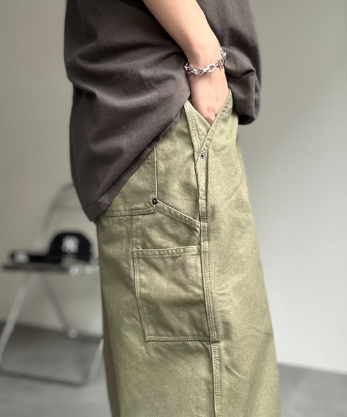 CREARE -LINO-(クレアーレリノ)の「バレルレッグカーゴパンツ/ミリタリーパンツ(カーゴパンツ・メンズ・ブラック/カーキ・LARGE/MEDIUM)」の6枚目の写真