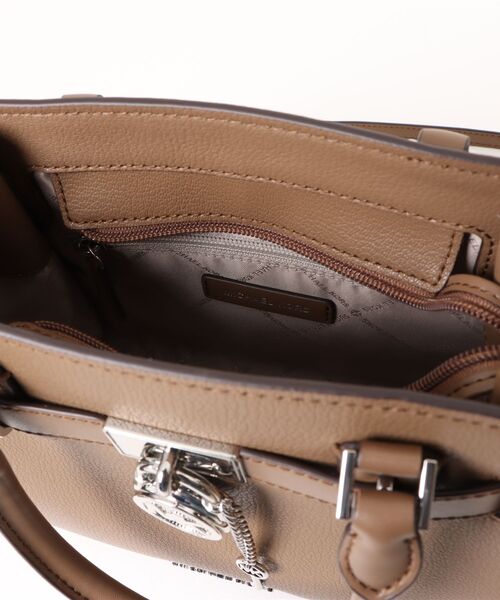 MICHAEL KORS（マイケルコース）の「HAMILTON SM SATCHEL サッチェル（ハンドバッグ・レディース・ブラウン系・FREE）」の4枚目の写真