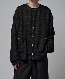 Lui's（ルイス）の「ファニーツイードカーディガン（カーディガン/ボレロ）」