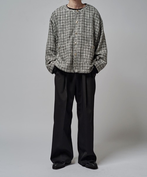 ファニーツイードカーディガン（カーディガン/ボレロ）｜Lui's（ルイス