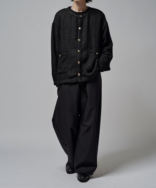 ファニーツイードカーディガン（カーディガン/ボレロ）｜Lui's（ルイス