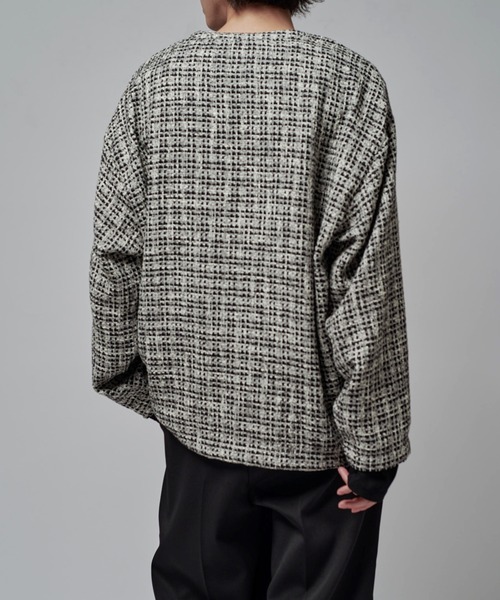 ファニーツイードカーディガン（カーディガン/ボレロ）｜Lui's（ルイス