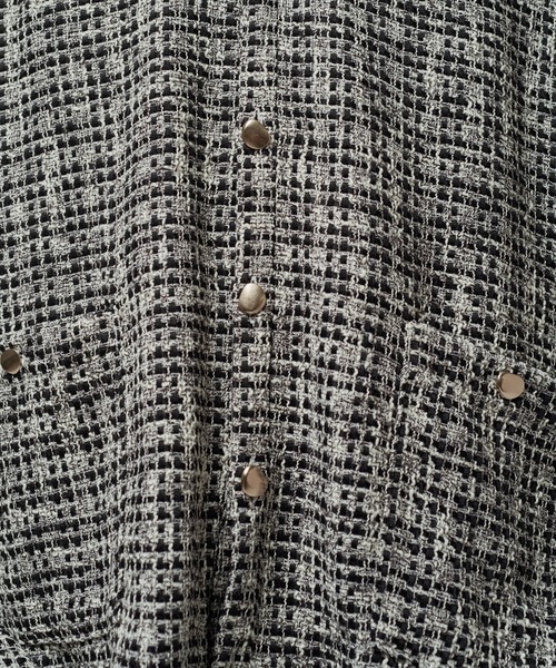 ファニーツイードカーディガン（カーディガン/ボレロ）｜Lui's（ルイス