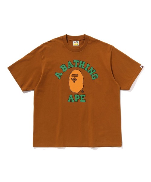 A BATHING APE(アベイシングエイプ)の「HAND DRAWN COLLEGE RELAXED FIT TEE(Tシャツ/カットソー・メンズ・ホワイト/ブラック/ベージュ・SMALL/XX-LARGE/MEDIUM/LARGE/X-LARGE)」の3枚目の写真