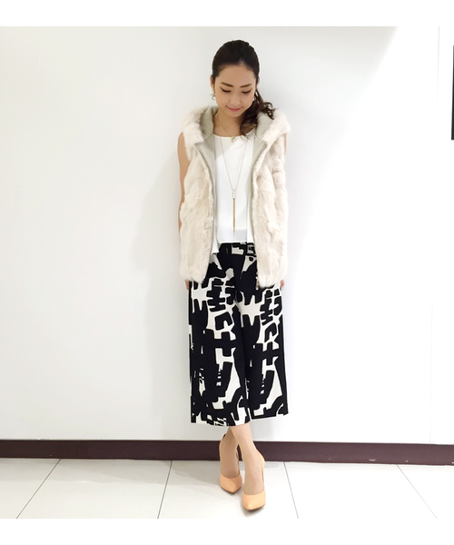 DouDou（ドゥドゥ）の「◇再入荷◇【DouDou】ラビットファーニット