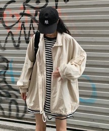 MONO8（モノハチ）の「ビッグシルエットスタンドカラーブルゾン／ユニセックス（ブルゾン）」