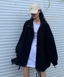 MONO8（モノハチ）の「ビッグシルエットスタンドカラーブルゾン／ユニセックス（ブルゾン）」