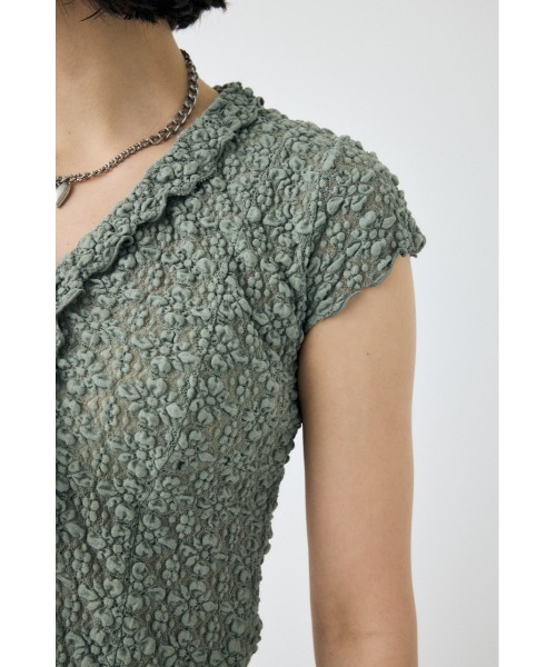 RUFFLE LACE ノースリーブトップス（シャツ/ブラウス）｜MOUSSY