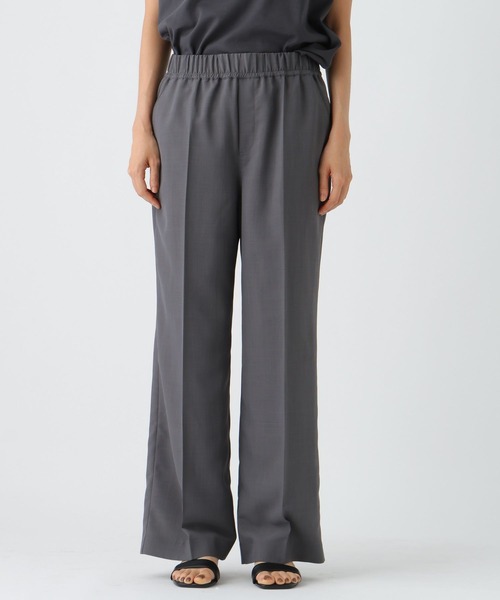 Elura（エルーラ）の「サキソニー風ワイドパンツ＜低身長サイズあり＞/ 576878（その他パンツ・レディース・ブラック/チャコールグレー/ブラウン・FREE(S)/LARGE/MEDIUM）」の11枚目の写真