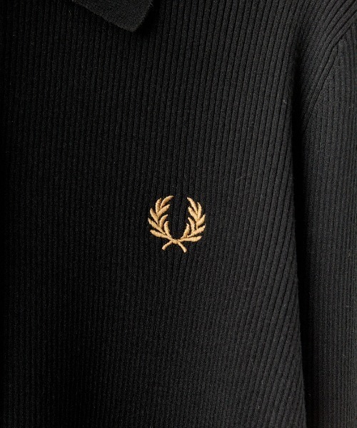 FRED PERRY/フレッドペリー] 別注 ワンポイントロゴ刺繍