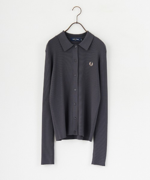 FRED PERRY/フレッドペリー] 別注 ワンポイントロゴ刺繍