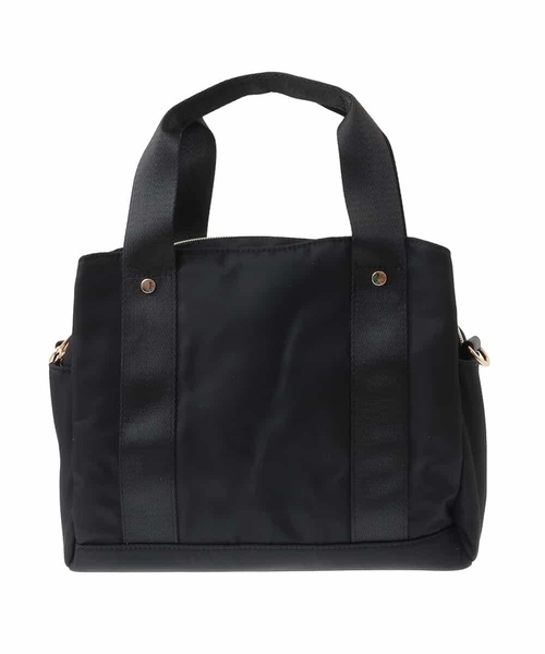 a.v.v（アーヴェヴェ）の「【2WAY】10ポケットバッグ（ショルダーバッグ・レディース・ブラック/ベージュ/ゴールド・38）」の7枚目の写真