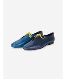 Color block ballet flats