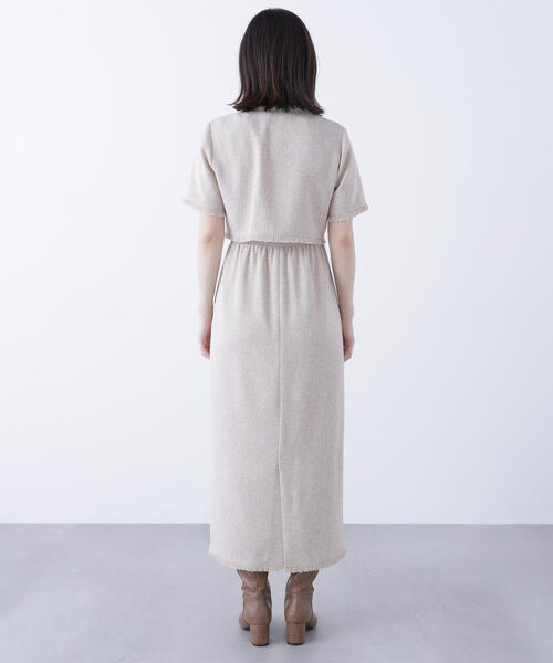 NATURAL BEAUTY BASIC(ナチュラルビューティーベーシック)の「◇ツイードジャケット&ナローワンピース(ワンピース・レディース・ブラック系その他/ベージュ系その他・P/S/MEDIUM)」の19枚目の写真