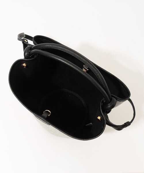 FEEL AND TASTE（フィールアンドテイスト）の「FEEL AND TASTE bar-knot bucket（ショルダーバッグ・レディース・ブラック系その他/ライトベージュ・FREE）」の12枚目の写真