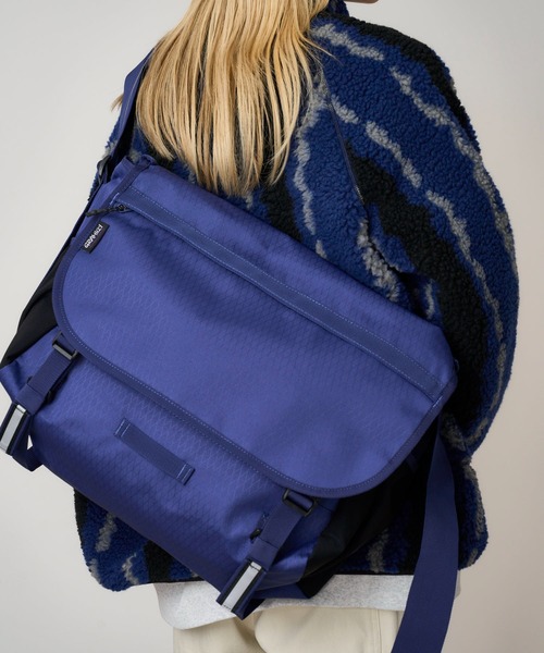 ダークブルー メッセンジャーバッグ ダークブルー メッセンジャーバッグ BLUE LUG* the messenger