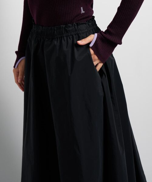 LANVIN en Bleu（ランバンオンブルー）の「アシンメトリーヘムスカート（スカート・レディース・チャコールグレー/ブラック・38/36）」の17枚目の写真