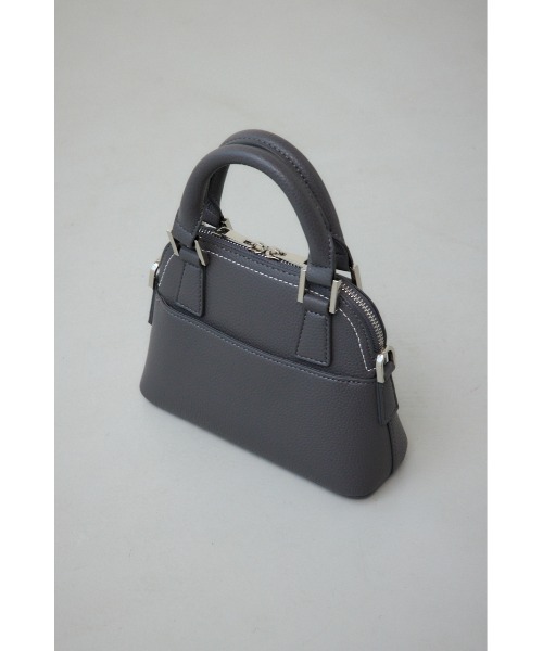 AZUL by moussy(アズールバイマウジー)の「ダブルジッパーミニバッグ(ショルダーバッグ・レディース・ブラック/グレー/シルバー/レッド・FREE)」の21枚目の写真