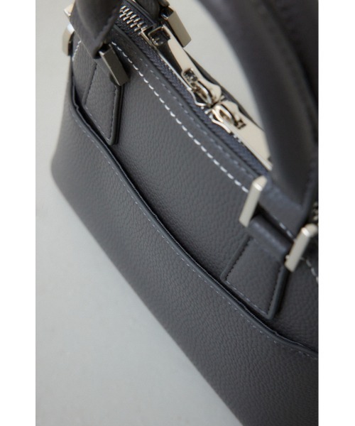 AZUL by moussy(アズールバイマウジー)の「ダブルジッパーミニバッグ(ショルダーバッグ・レディース・ブラック/グレー/シルバー/レッド・FREE)」の22枚目の写真