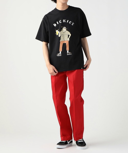 Dickies(ディッキーズ)の「DickiesxESOW 半袖Tシャツ(beer)(Tシャツ/カットソー・メンズ・ブラック/ホワイト/サックスブルー・LARGE/MEDIUM/X-LARGE)」の19枚目の写真