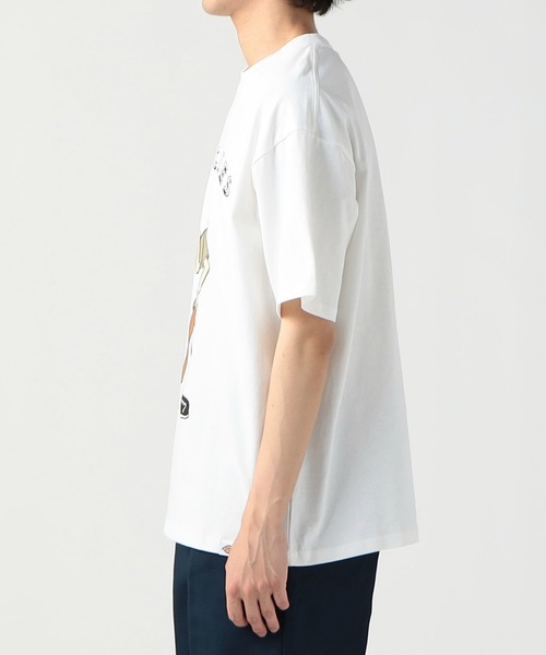Dickies(ディッキーズ)の「DickiesxESOW 半袖Tシャツ(beer)(Tシャツ/カットソー・メンズ・ブラック/ホワイト/サックスブルー・LARGE/MEDIUM/X-LARGE)」の7枚目の写真