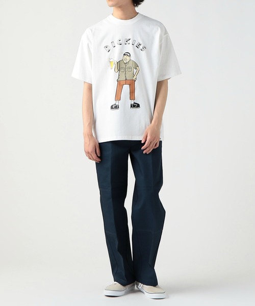 Dickies(ディッキーズ)の「DickiesxESOW 半袖Tシャツ(beer)(Tシャツ/カットソー・メンズ・ブラック/ホワイト/サックスブルー・LARGE/MEDIUM/X-LARGE)」の12枚目の写真