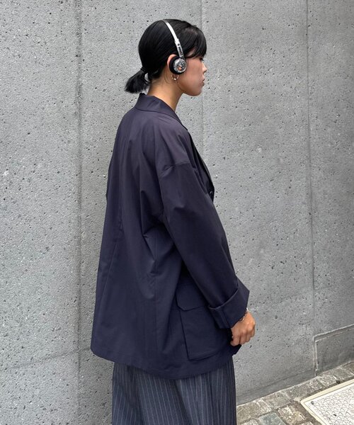 ジャケット・アウター mol MOL】ドライバーズテーラードワークジャケット（ブルゾン）｜MoL