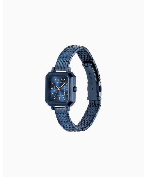 ARMANI EXCHANGE(アルマーニエクスチェンジ)の「【A|X アルマーニ エクスチェンジ】ステンレススチールベルトウォッチ(バタフライ)LEILA_AX5730(アナログ腕時計・レディース・その他1・FREE)」の2枚目の写真
