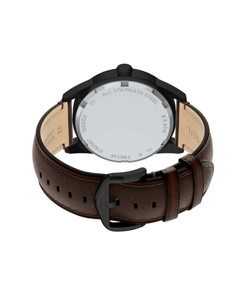 FOSSIL（フォッシル）の「フォッシル 腕時計 メンズ アナログ レザー FS6138（アナログ腕時計・メンズ・ブラウン・FREE）」の3枚目の写真