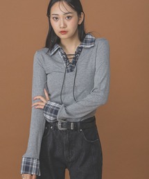 3.3 Field Trip  | 3.3 Field Trip／シャツドッキングロングスリーブ(Tシャツ/カットソー)