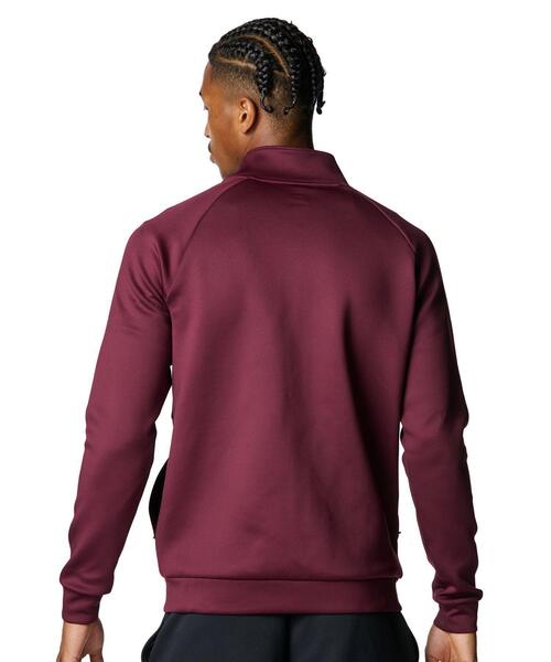 UNDER ARMOUR(アンダーアーマー)の「UAアーマーニット トラックジャケット(トレーニング/メンズ)(ジャージ・メンズ・レッド・L/2XL/XL/M/S/3XL)」の2枚目の写真