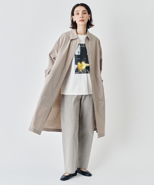 UNFILO(アンフィーロ)の「コットンスムース グラフィック ロンT(Tシャツ/カットソー・レディース・グレー系/ホワイト系/ホワイト系1/ホワイト系2/グレー系2/グレー系1・X-LARGE)」の13枚目の写真
