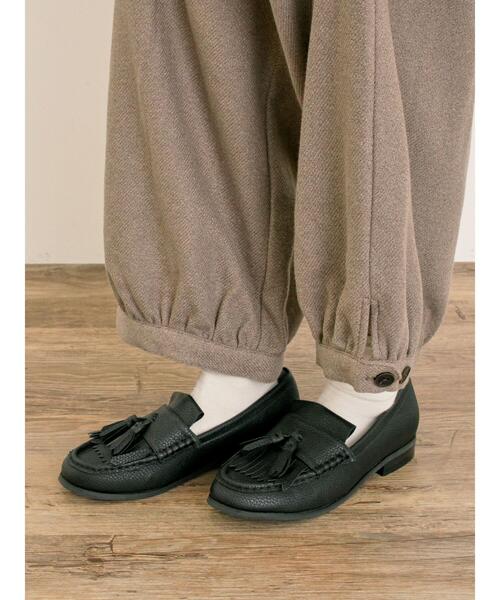 Samansa Mos2（サマンサ モスモス）の「タッセルローファー（ドレスシューズ・レディース・ダークブラウン/ブラック・XL/L/S/M）」の6枚目の写真