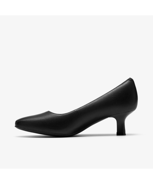Clarks（クラークス）の「Kyla50 Pump / カイラ 50 ポンプ（ブラックレザー）（パンプス・レディース・ブラック・UK5/UK4/UK3.5/UK5.5/UK6.5/2.5）」の4枚目の写真