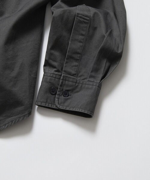 FREAK'S STORE(フリークスストア)の「限定展開 Relax Fit リラックスフィット ガーメントダイ レギュラーカラーシャツ(シャツ/ブラウス・メンズ・ブラック/オリーブ/チャコールグレー/ベージュ・LARGE/MEDIUM/SMALL)」の18枚目の写真