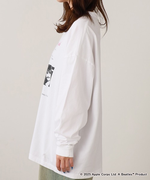 GOOD ROCK SPEED(グッドロックスピード)の「GOOD ROCK SPEED/グッドロックスピード BEATLES Big LS shirts ロンT(Tシャツ/カットソー・メンズ・ホワイト・M/XL/L)」の11枚目の写真